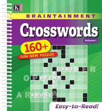 Braintainment Crosswords Spiral Puzzle Book