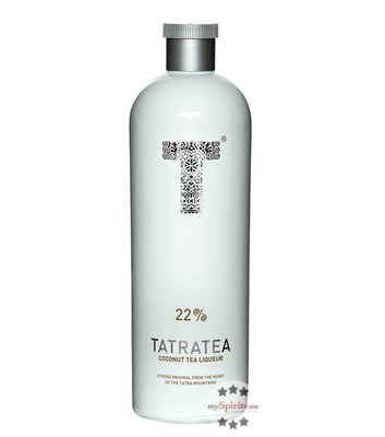 Tatratea 22 Coconut Tea Liqueur / 22 % Vol. / 0,7 Liter-Flasche