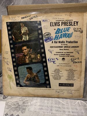 Elvis Presley Blue Hawaii Mono Soundtrack LP 1961 RD27238 LPM-2426