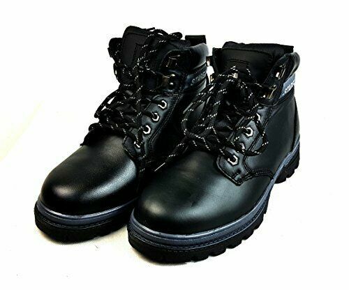 EXTRA BREITE Herren Leder leichte flexible Sicherheitskappe Zehenpartie Arbeitsstiefel EN ISO 20346 Größe - Bild 8 von 83