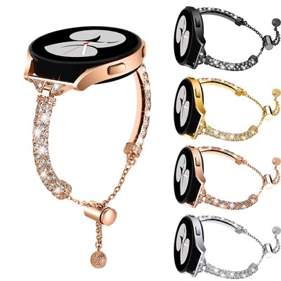 Women Bracelet Strap Link Band for Samsung Galaxy Watch 4 5 6 Pro 40/44/42/46mm