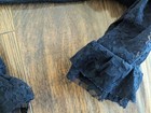 Size 7 8 Limeapple Girl Bolero Cover Up Coverup Girl Black Lace Long Sleeve — photo 4