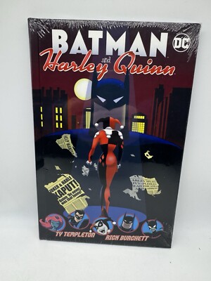 NEW SEALED Batman and Harley Quinn Hardcover DC Ty Templeton