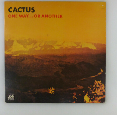 12'' LP Vinyl Cactus One way...or another Japan Pressing - O2243 K26