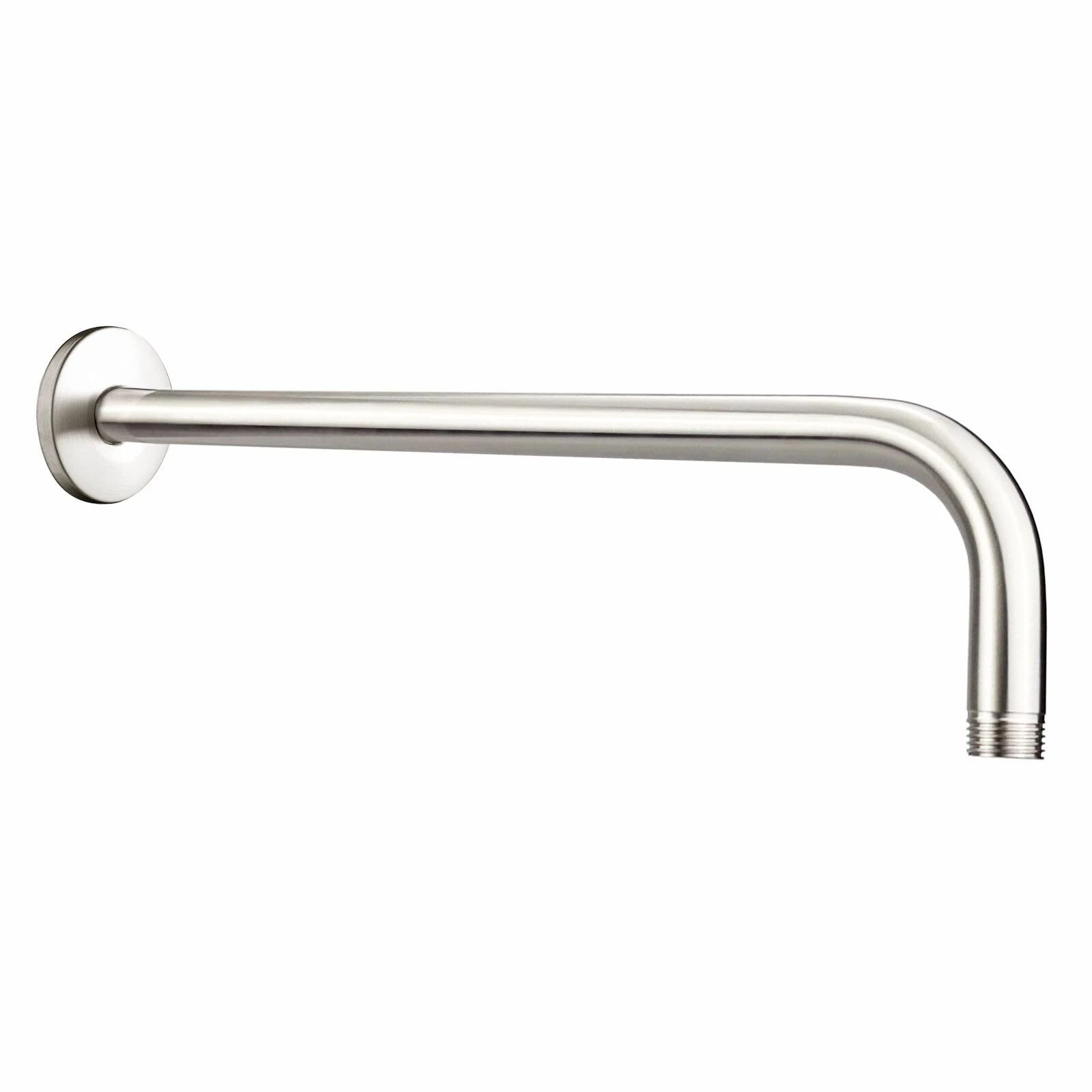 15 Inch Stainless Steel Shower Head Arm Extension for Wall Bathroom Fixed