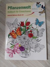 Pflanzenwelt, Malbuch für Erwachsene, Inklus...