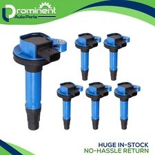 6pcs Ignition Coil Pack fit Ford Edge Explorer F150 Mustang Lincoln Mazda UF553