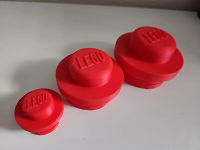 3D-gedruckter Lego Noppen Wandhaken Kleiderbügel