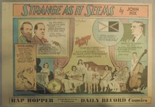 Strange As It Seems: Presidents McKinley & Hayes, Family Band by Hix from 1951