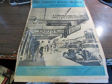 WWII - THE CHRISTIAN SCIENCE MONITOR 7/25/1942 - WEEKLY MAGAZINE SECTION -V-GOOD