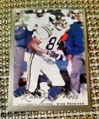 2000 Pacific PRIVATE STOCK Randy Moss #d 223/330 Vikings 1-OWNER MINT