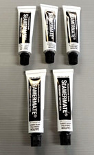 Lot of 5 - AMERIMAX SEAMERMATE PERMANENT GUTTER SEAL 1 OZ TUBES - Gray