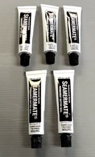 Lot of 5 - AMERIMAX SEAMERMATE PERMANENT GUTTER SEAL 1 OZ TUBES - Gray