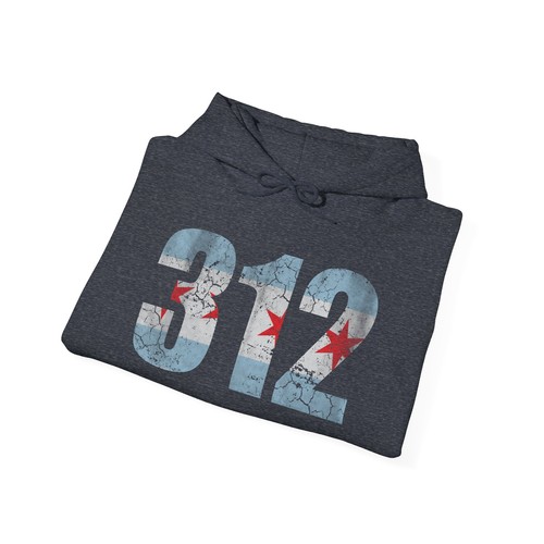 Chicago 312 Hoodie, Cozy Sweatshirt for City Lovers, Gift for Friends - Picture 30 of 62