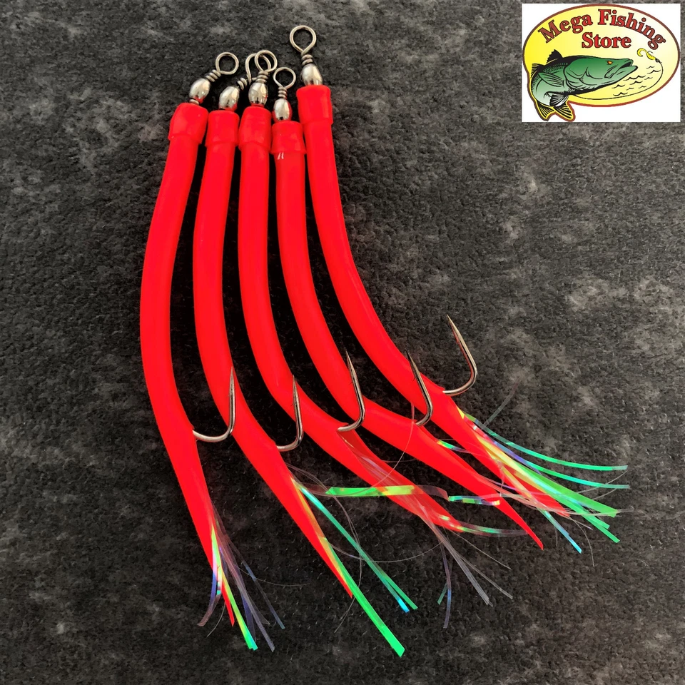 FLADEN Vorfach Gummimakk Gummi Makk Mack Mac Norwegen Gummimak Beifänger Dorsch