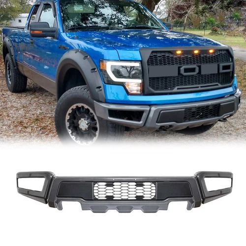 Raptor Style Front Bumper Charcoal Gray without Fog Light For 2009-2014 F150 - Bild 8 von 8