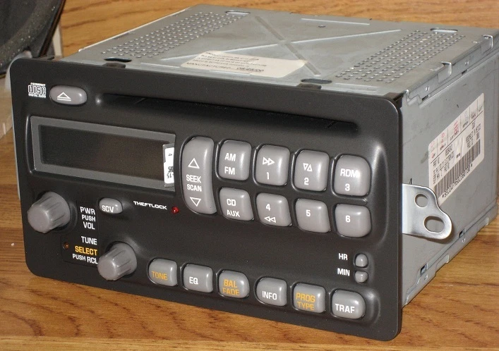 NEW UNLOCKED OEM Pontiac Sunfire Montana Grand Am Aztek Radio CD Player Stereo - Image 3 of 4