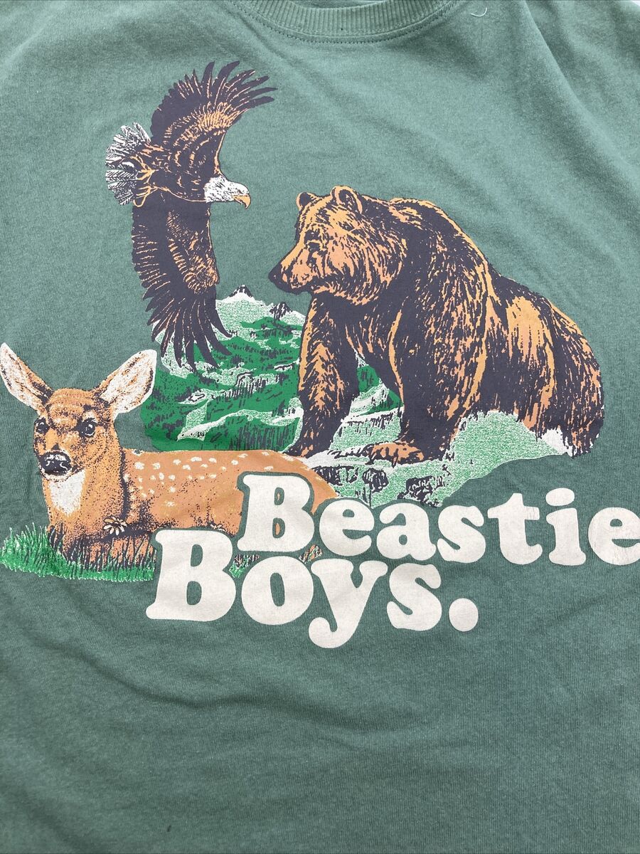 Beastie Boys H&M Divided T-Shirt Womens L Eagle Bear Deer Beastie Boys H&M Divided T-Shirt Womens L Eagle Bear Deer