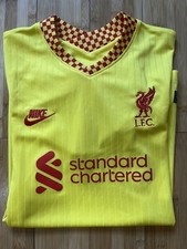 Womens Nike Liverpool FC 2021-‘22 Third Soccer Jersey / Small / Yellow