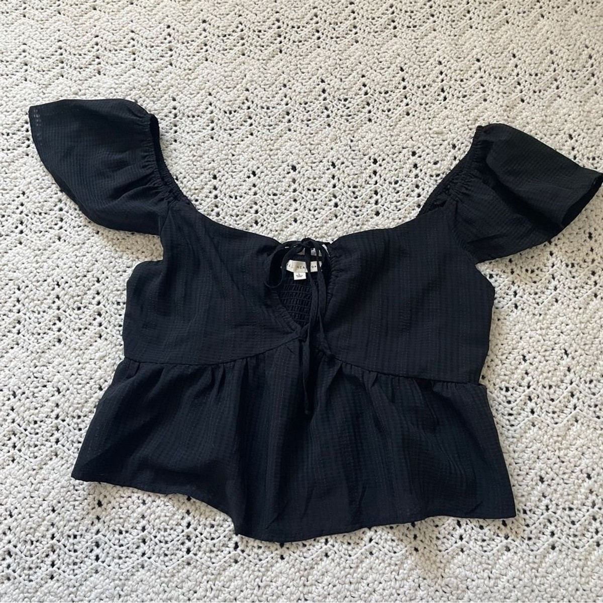トップス Dorothy heart tops Black Tops | Black Lace Blouse | Dorothy Perkins