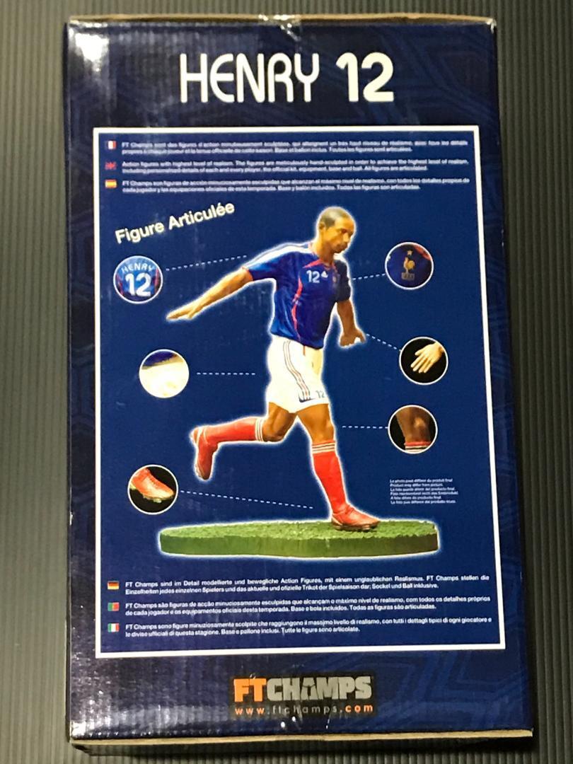 FT Champs Thierry Henry 12 Equipe De France Figure Soccer