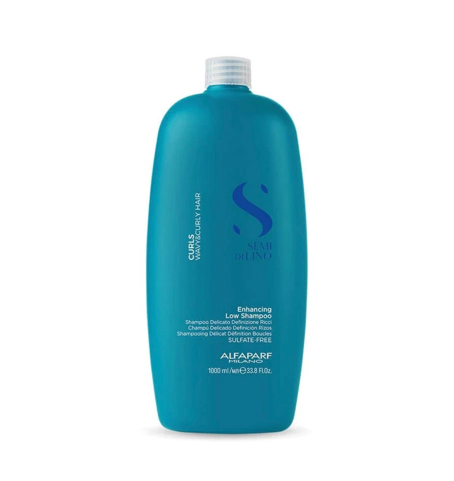 Alfaparf Semi Di Lino Curls Enhancing Low Shampoo & Conditioner 1000ml 1L DUO - image 2 of 3