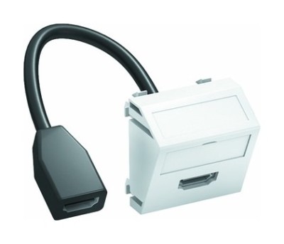 OBO Bettermann Tragring HDMI weiß glänzend Klemmbefestigung mit... MTS-HDFRW1