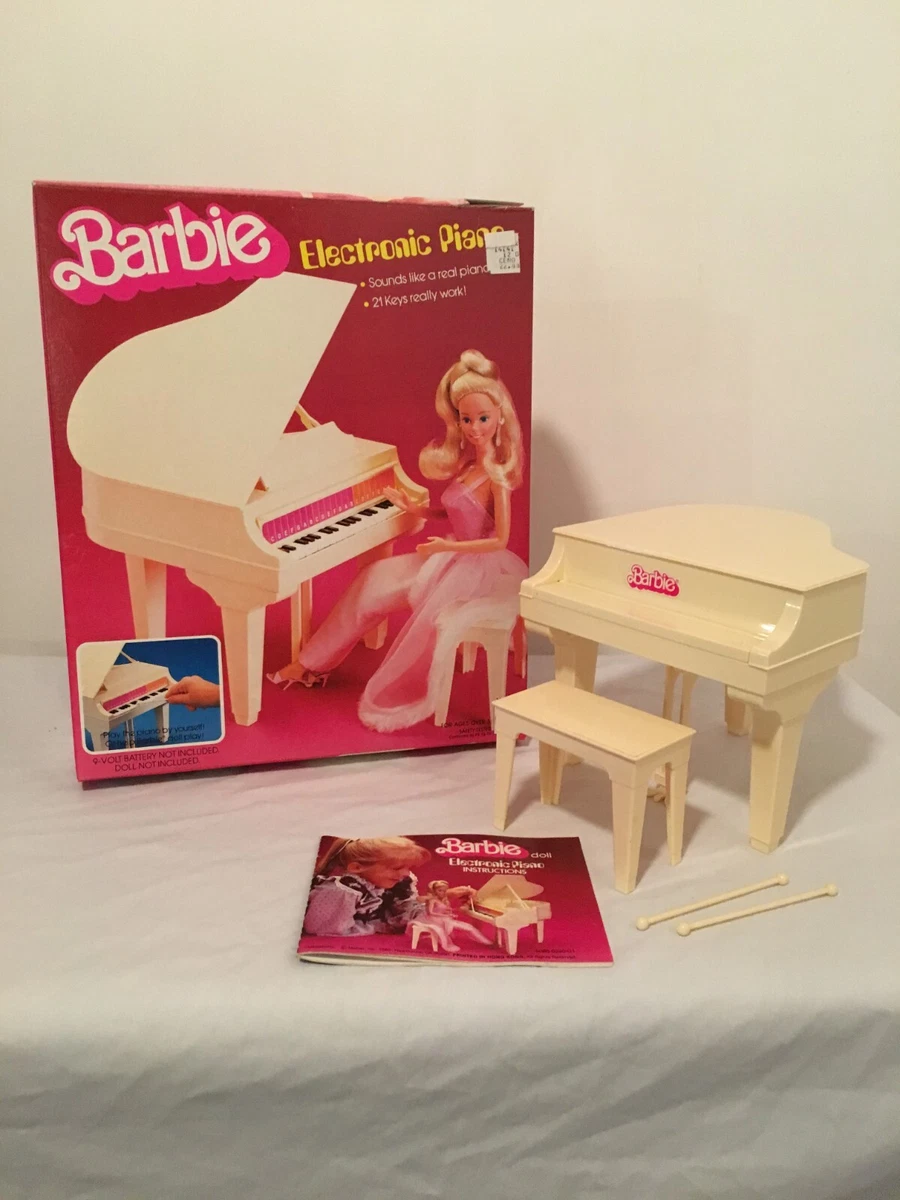 Barbie piano best sale