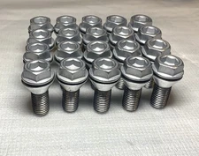 20-Pack High Performance Low Profile (Short Head) M12x1.5 Wheel Lug Bolt 