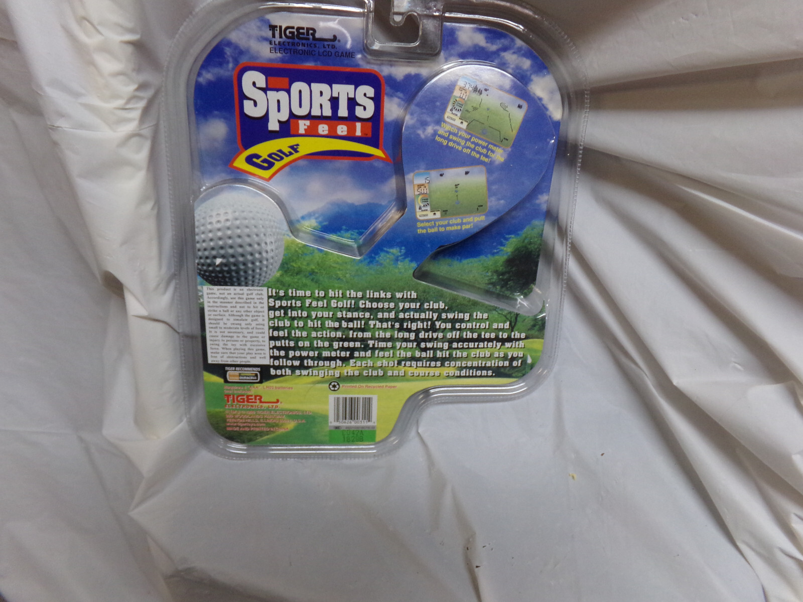 Brand New Tiger Electronic LCD Sports Feel Handheld Golf Game (RST)