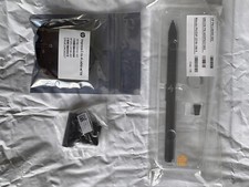 HP Rechargeable Black Active Stylus Pen G2 L08263-002 USB-C Cable SD Slot Holder