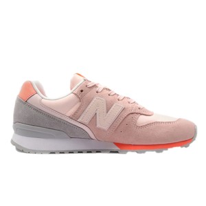 new balance gris y rosa 996