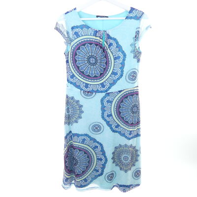 COMMA dress dress mandala pattern blue size 36 S