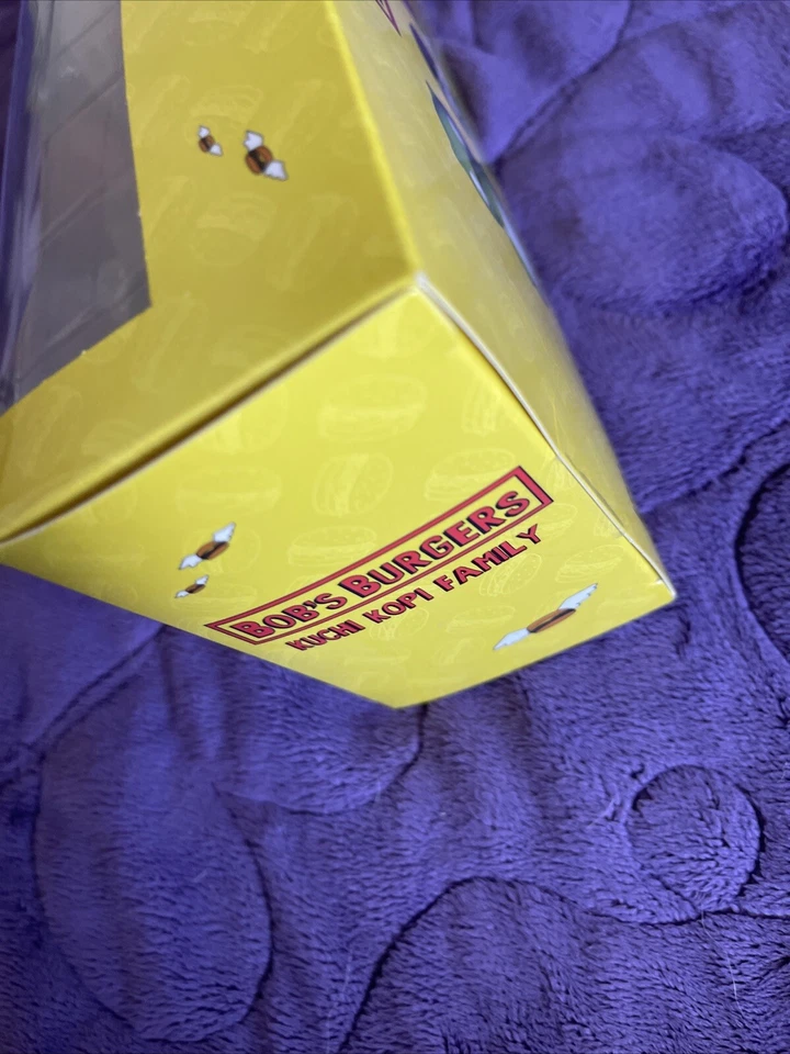 FIGURA BOB'S BURGERS KUCHI KOPI LINDA TINA GENE LOUISE FAMILY GAMESTOP 2018 Foto 2 de 4