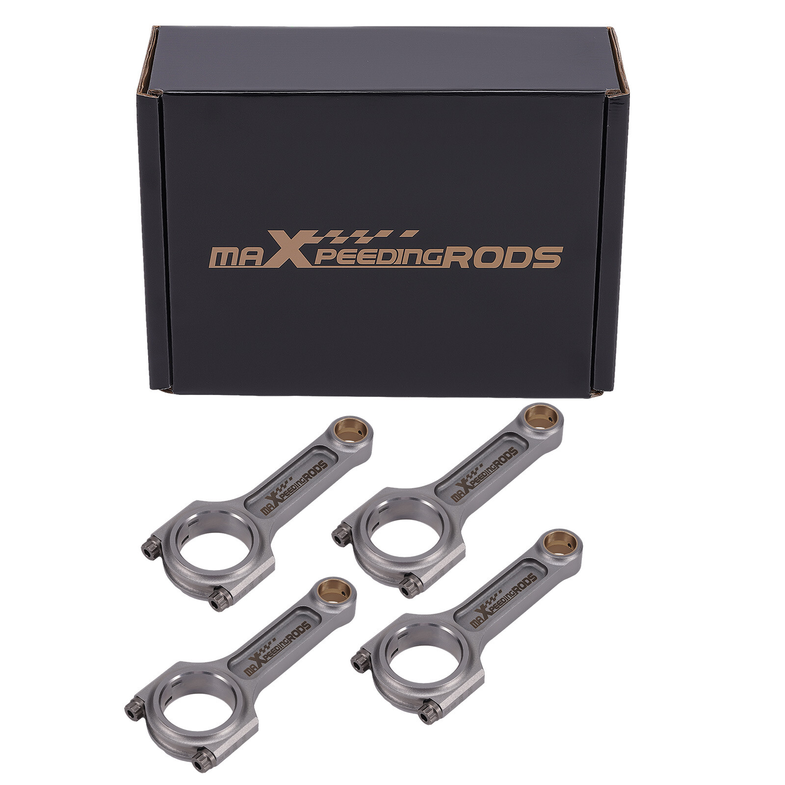 EN24 Bielle I-Beam Conrods For Audi A3 1.8 20vT AGU/ARZ/ARX/AUM/AQA 96–03 20mm