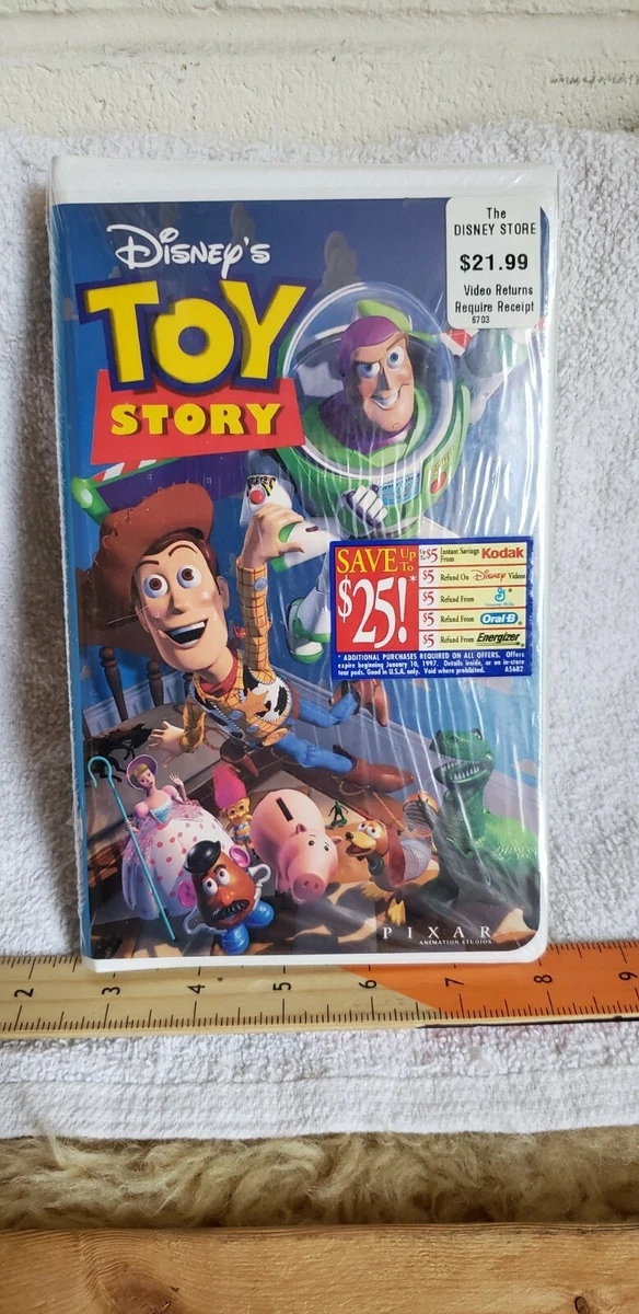 DISNEY PIXAR LOT Of VHS Toy Story And Toy Story Clamshell , 50 OFF