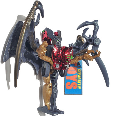 Vtg Transformers Beast Wars SONAR COMPLETE figure A Basic Class Transmetals 2