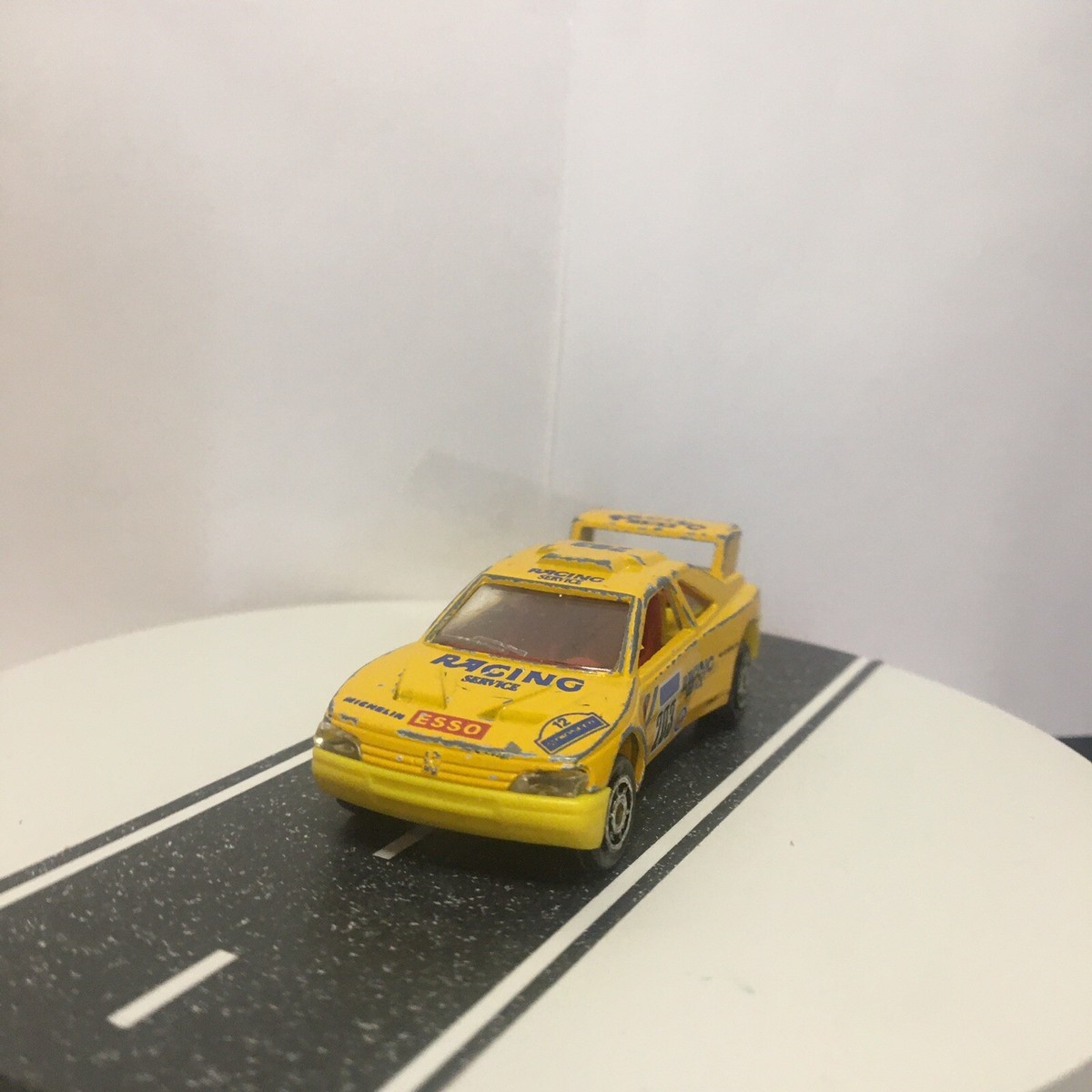 Majorette #229 Peugeot 405 T16 Camel Rally Car Yellow | eBay