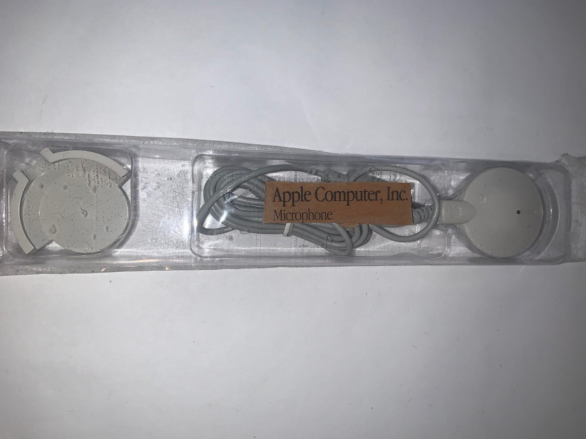 VINTAGE APPLE 699-5103-B COMPUTER DESKTOP MICROPHONE NEW WITHOUT