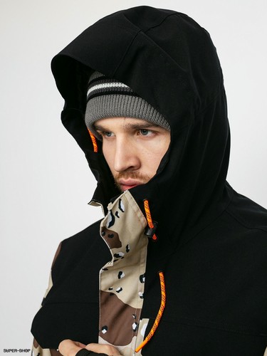 NUEVO CON ETIQUETAS DC Zapatos Para Hombre Haven 15K Impermeable Snowboard Chaqueta Negro Marrón M - Imagen 10 de 21