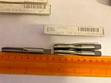 New OSG(3/8- 16/4 FL Plug Taps. Left hand  (2/ reduced shank.  Selling as a lot.