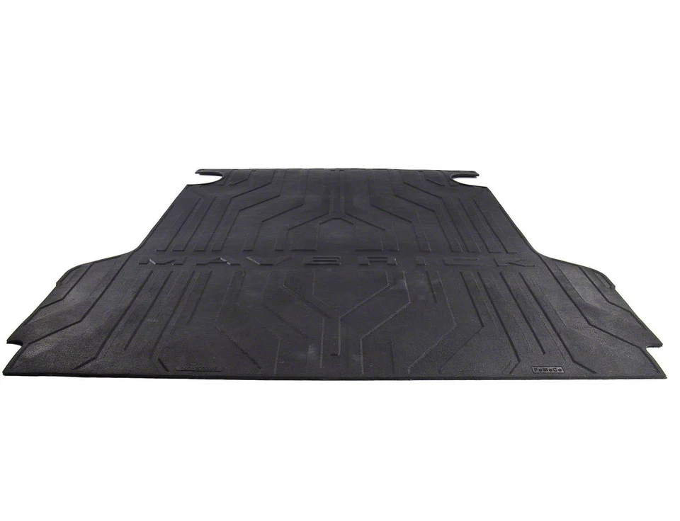 Ford Maverick® 2022-2025 Black Truck Bed Mat Heavy Duty Reinforced Rubber Foto 4 de 4