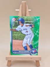 Martin Gimenez 2022 Bowman 1st Prospects Green 47/99 #BP-97 Toronto Blue Jays 