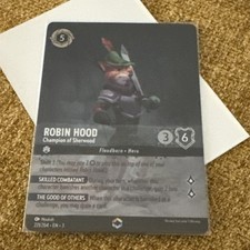 Disney Lorcana Robin Hood Champion of Sherwood (Enchanted) 221/204