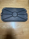 WAGNER WARE CAST IRON 17" GRIDDLE STYLIZED LOGO Vintage Restored