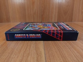 MINTY BOX CIB Hangtab Ghosts 'N Goblins 1st Print complete in nintendo nes lot
