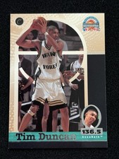 1997 Score Board Autographed Basketball - Tim Duncan #1 (RC)