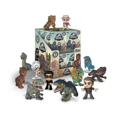 FUNKO Jurassic World Mystery Minis Minifiguren P&W 5 cm Display (12)