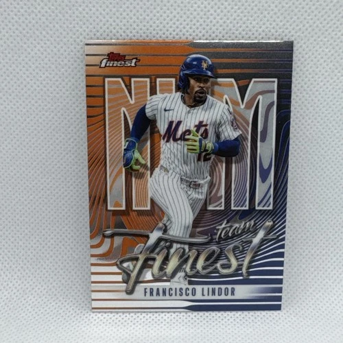 2026 Topps Finest Francisco Lindor Base (RAW)