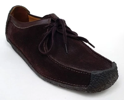 Clarks Wallabees Natalie Wildleder Halbschuhe Loafer Damen braun UK 7D EU 40,5 - Bild 1 von 4